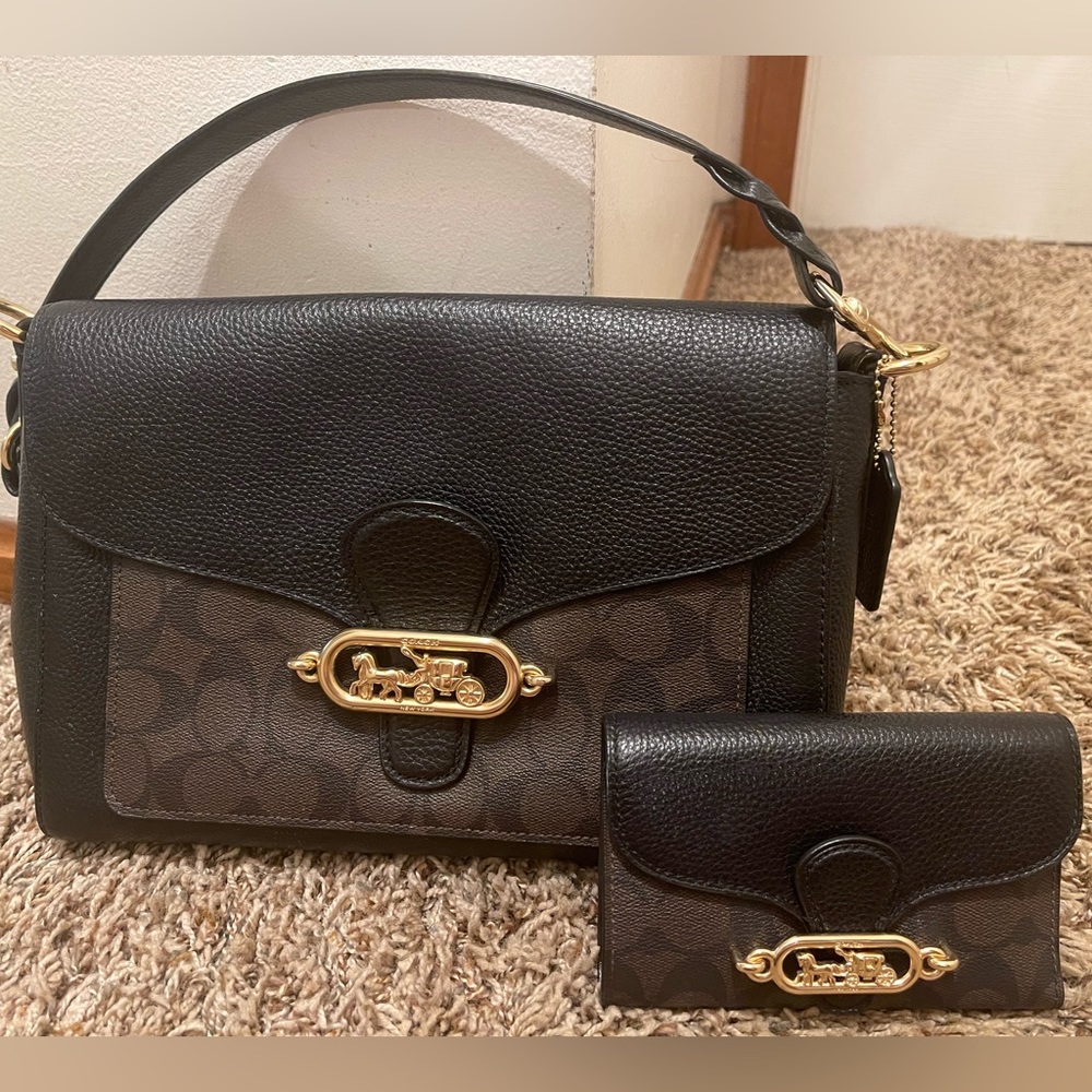 Coach Multi Way Bag and Wallet Set